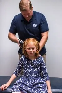dr dody adjusting child with KST technique